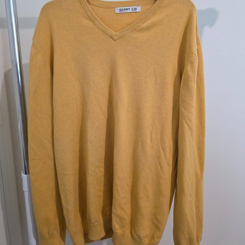 OLD NAVY YELLOW SWEATER - XXL